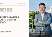 Иван Починщиков занял 6 место в рейтинге CRE 100 в разделе «Консалтинг»